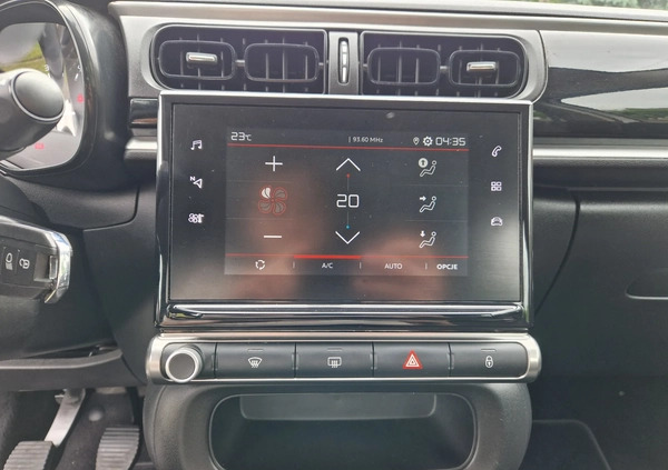 Citroen C3 cena 51900 przebieg: 58000, rok produkcji 2021 z Gniezno małe 497